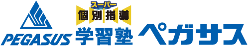 大分県大分市の学習塾 個別指導なら学習塾ペガサスへお任せ下さい。スーパー個別指導学習塾ペガサスロゴ画像